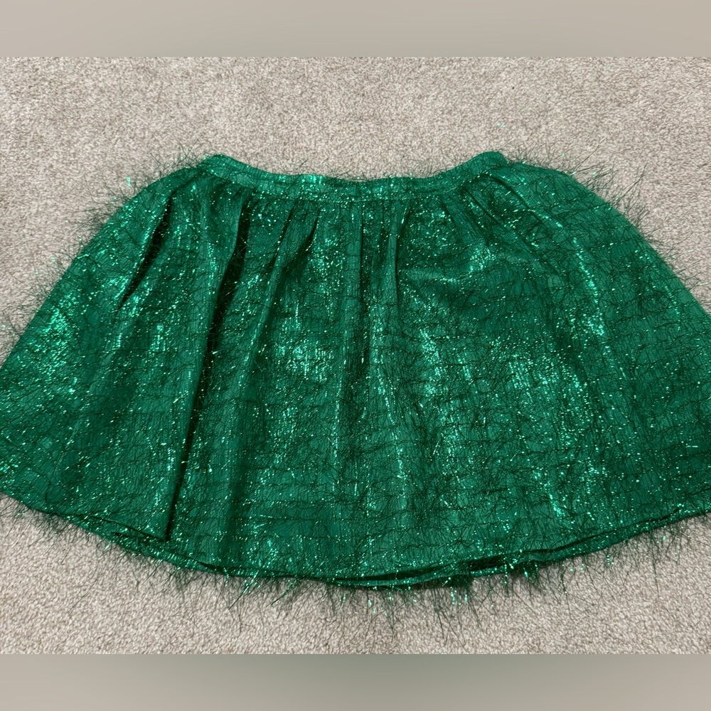 Queen of Sparkles Emerald Green Women's Skort